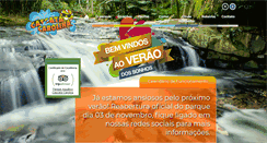 Desktop Screenshot of cascatacarolina.com.br